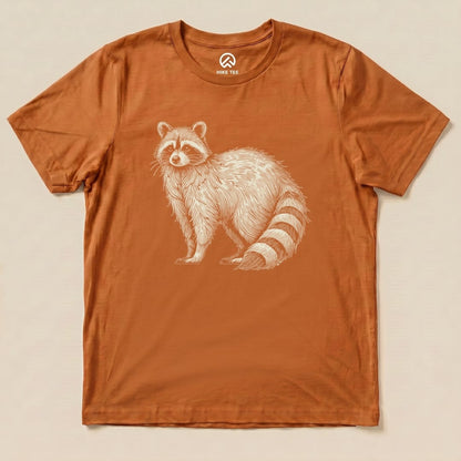 Hike Tee T-Shirt Autumn / S Raccoon Is Watching You Shirt