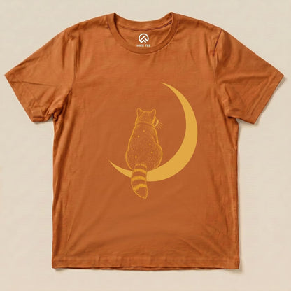 Raccoon Moon Shirt Hike Tee T-Shirt Autumn / S