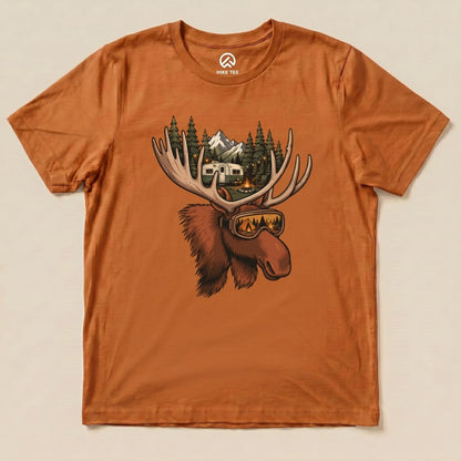 Rad Moose Shirt Hike Tee T-Shirt Autumn / S
