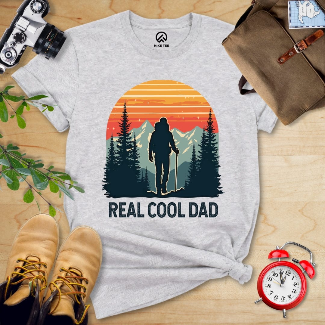 Hike Tee T-Shirt Athletic Heather / S Real Cool Dad Shirt