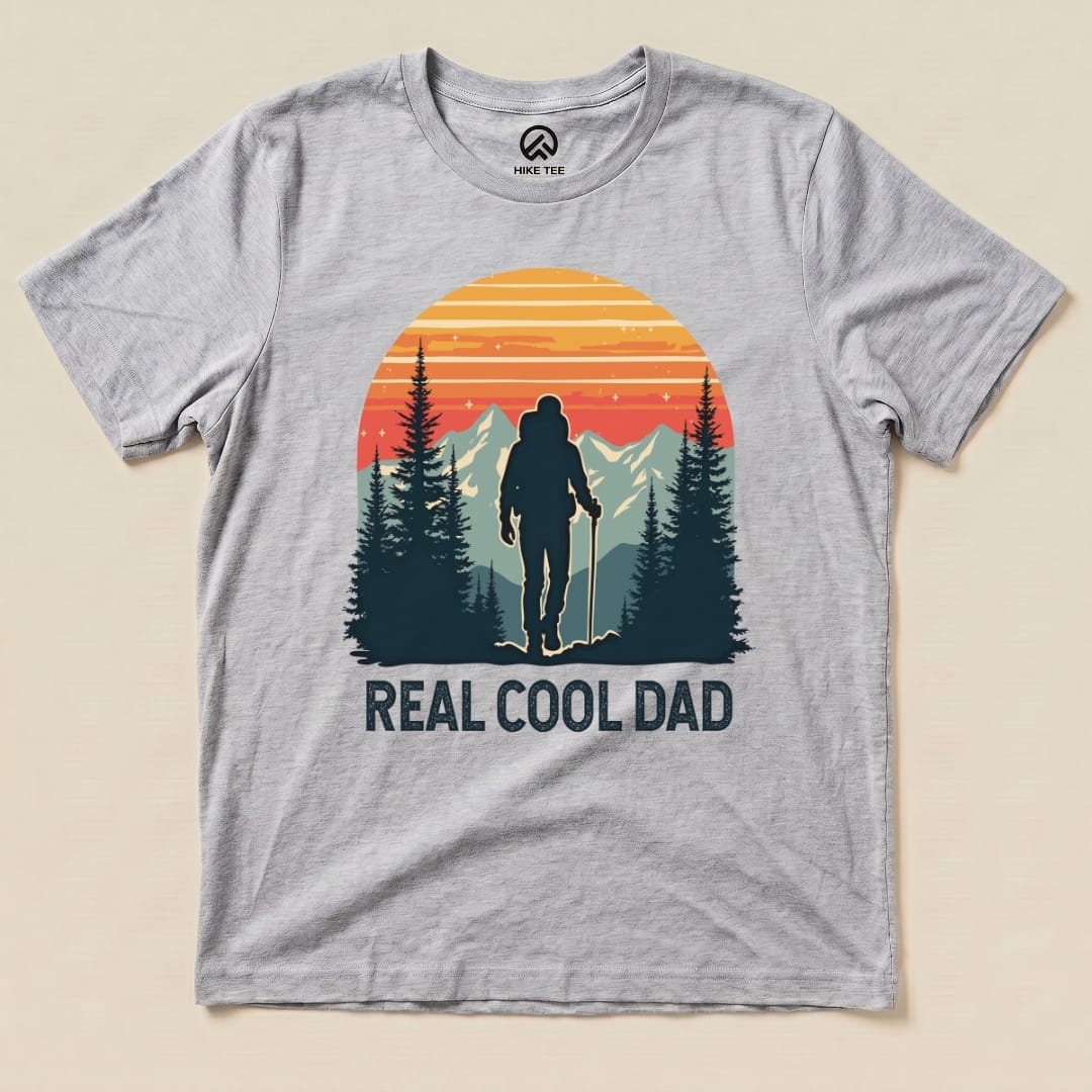 Hike Tee T-Shirt Athletic Heather / S Real Cool Dad Shirt