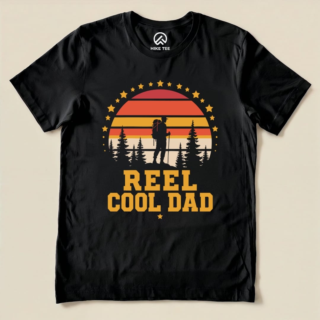 Hike Tee T-Shirt Black / S Real Cool Dad Shirt