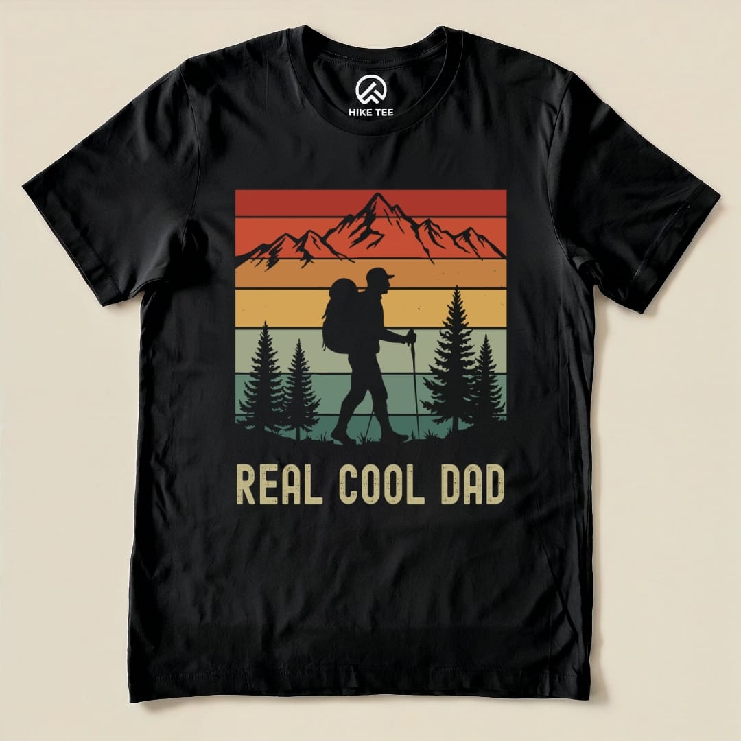 Hike Tee T-Shirt Black / S Real Cool Dad Shirt