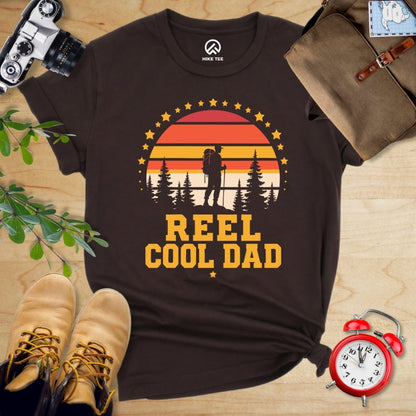 Hike Tee T-Shirt Brown / S Real Cool Dad Shirt
