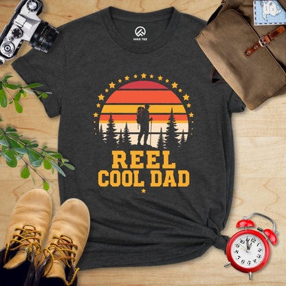 Hike Tee T-Shirt Dark Grey Heather / S Real Cool Dad Shirt