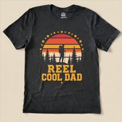 Hike Tee T-Shirt Dark Grey Heather / S Real Cool Dad Shirt
