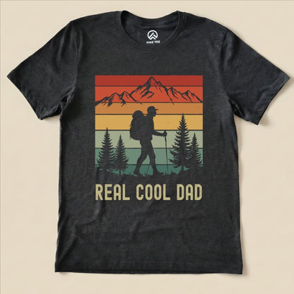 Hike Tee T-Shirt Dark Grey Heather / S Real Cool Dad Shirt