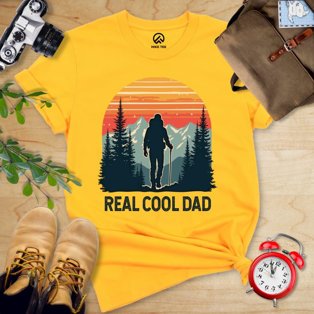 Hike Tee T-Shirt Gold / S Real Cool Dad Shirt