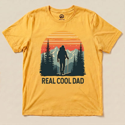 Hike Tee T-Shirt Gold / S Real Cool Dad Shirt