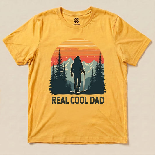 Hike Tee T-Shirt Gold / S Real Cool Dad Shirt