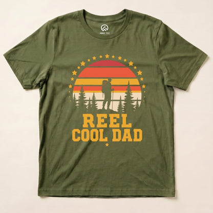 Hike Tee T-Shirt Military Green / S Real Cool Dad Shirt