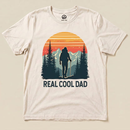 Hike Tee T-Shirt Natural / S Real Cool Dad Shirt