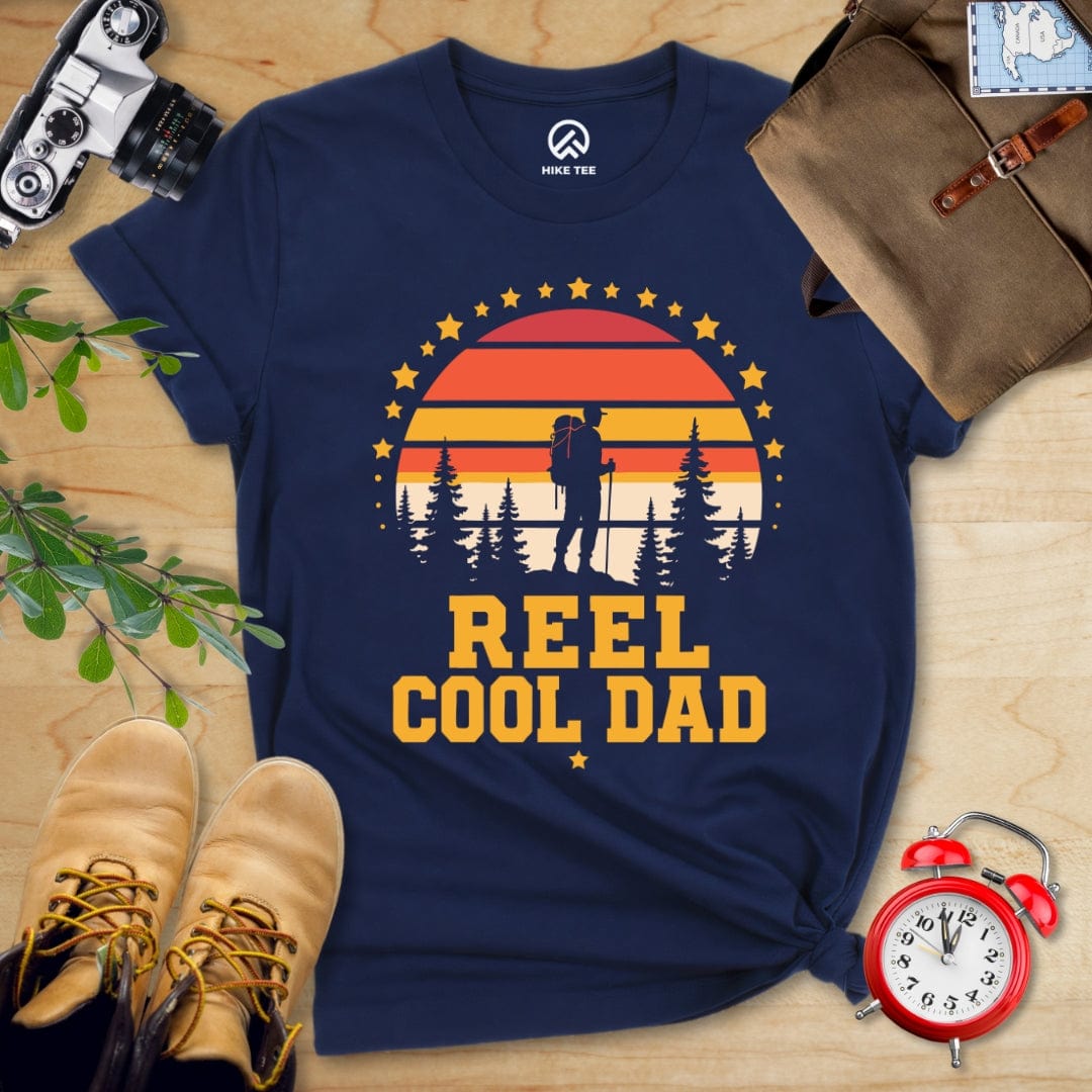 Hike Tee T-Shirt Navy / S Real Cool Dad Shirt