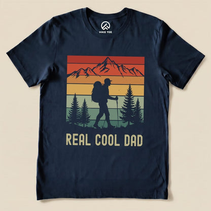 Hike Tee T-Shirt Navy / S Real Cool Dad Shirt