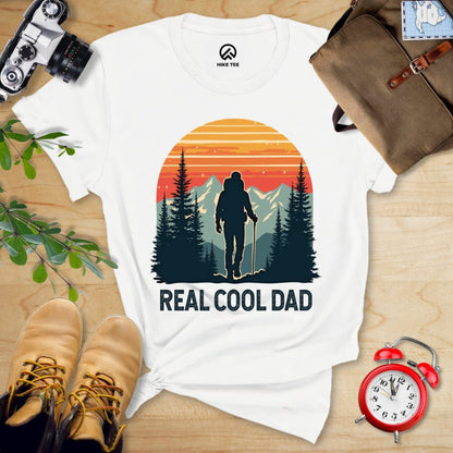Hike Tee T-Shirt White / S Real Cool Dad Shirt