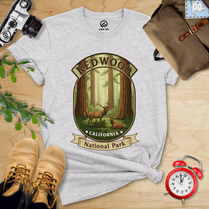 Hike Tee T-Shirt Athletic Heather / S Redwood Elk Shirt