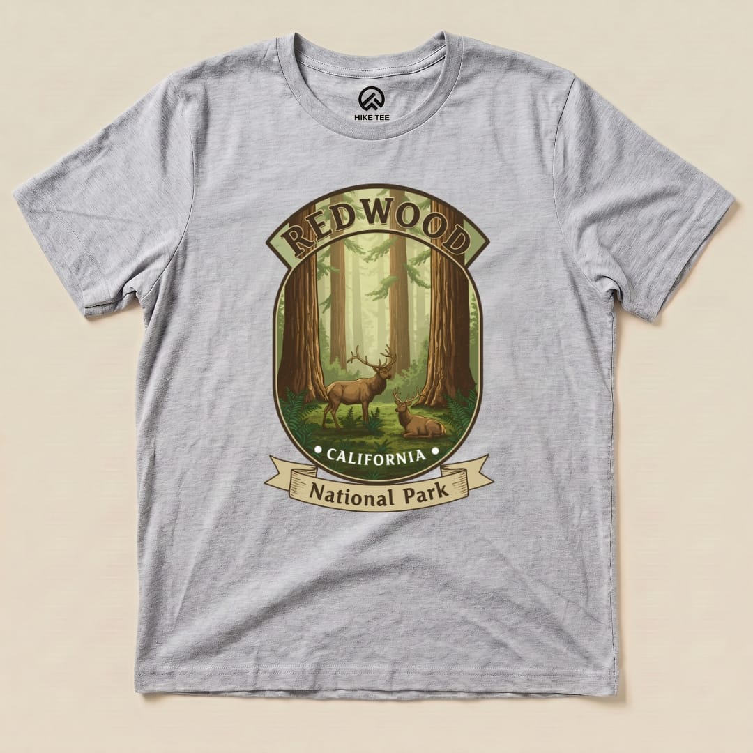 Hike Tee T-Shirt Athletic Heather / S Redwood Elk Shirt