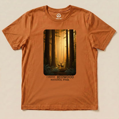 Hike Tee T-Shirt Autumn / S Redwood National Park Shirt