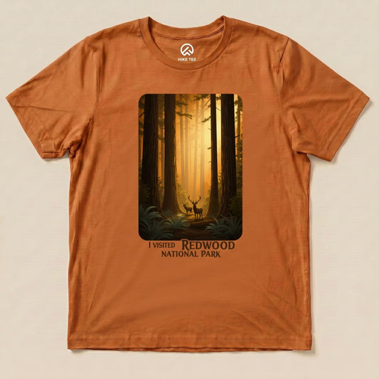 Hike Tee T-Shirt Autumn / S Redwood National Park Shirt