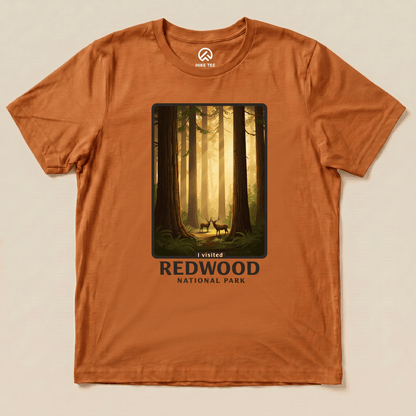 Hike Tee T-Shirt Autumn / S Redwood National Park Shirt