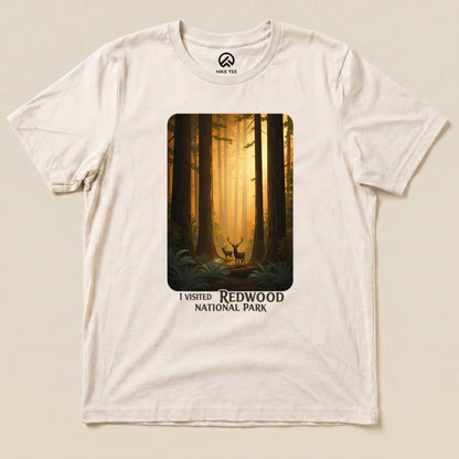 Hike Tee T-Shirt Natural / S Redwood National Park Shirt