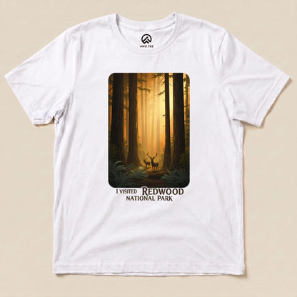 Hike Tee T-Shirt White / S Redwood National Park Shirt