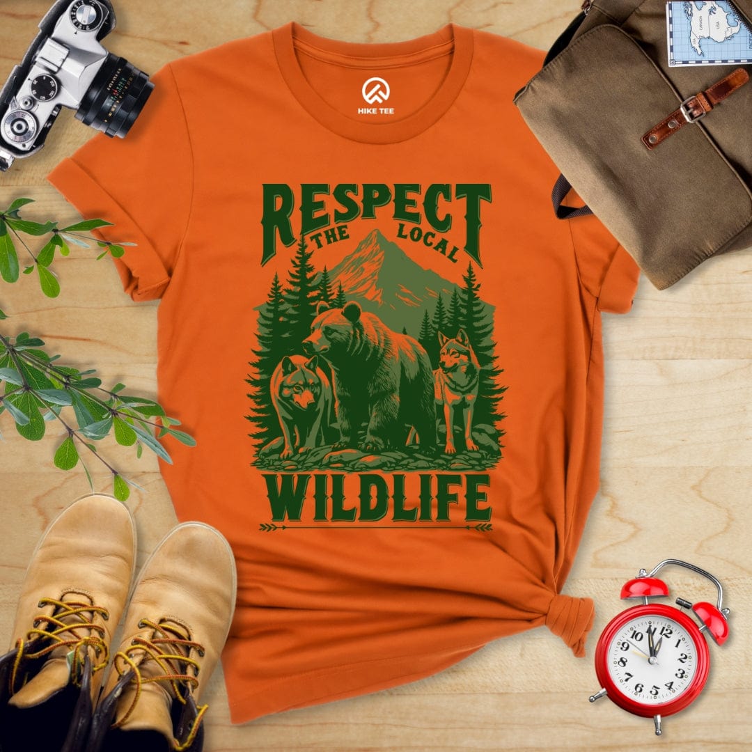 Hike Tee T-Shirt Autumn / S Respect The Local Wildlife Shirt