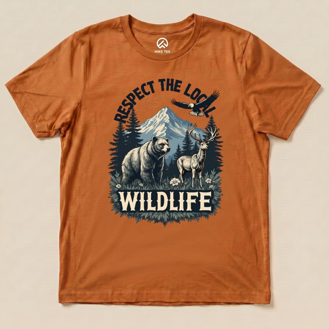 Hike Tee T-Shirt Autumn / S Respect The Local Wildlife Shirt
