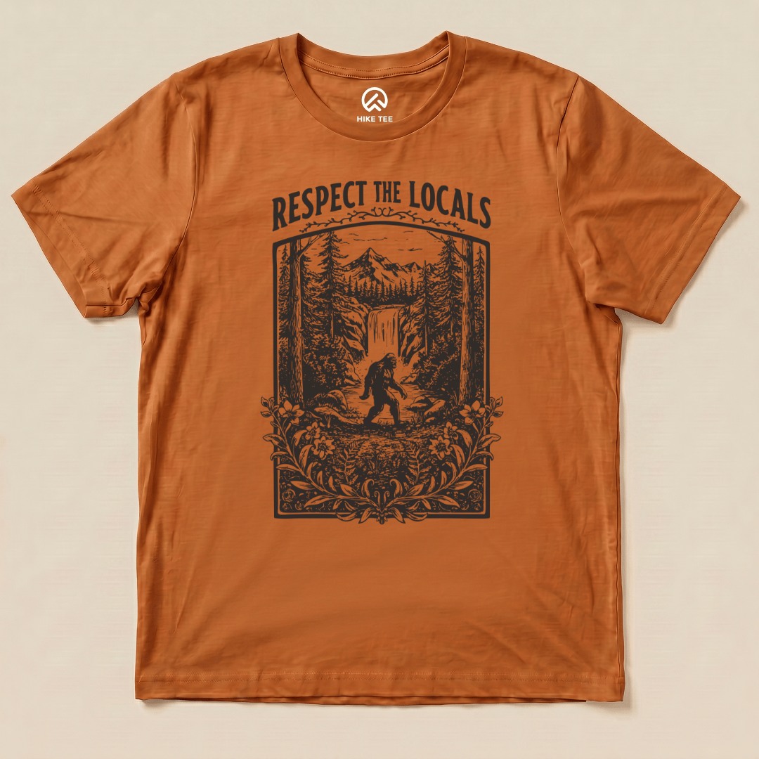 Hike Tee T-Shirt Autumn / S Respect The Locals Bigfoot Shirt