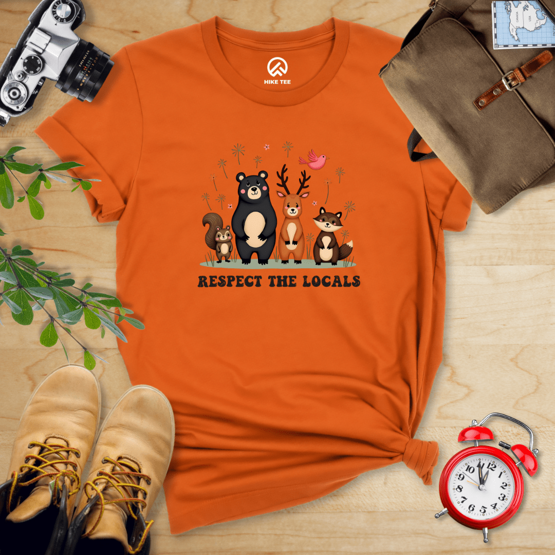 Hike Tee T-Shirt Autumn / S Respect The Locals Shirt