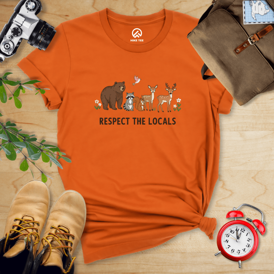 Hike Tee T-Shirt Autumn / S Respect The Locals Shirt