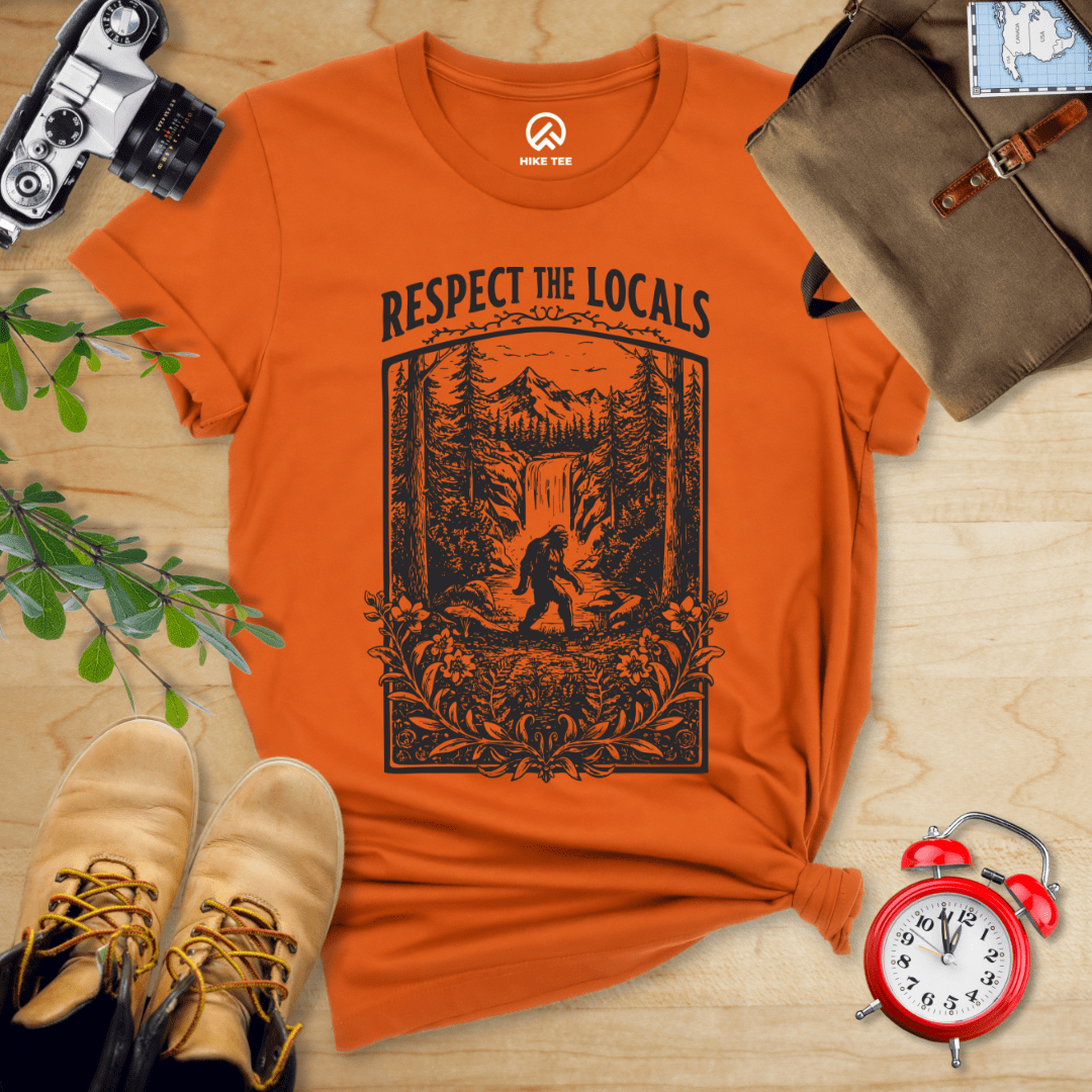 Hike Tee T-Shirt Autumn / S Respect The Locals Shirt