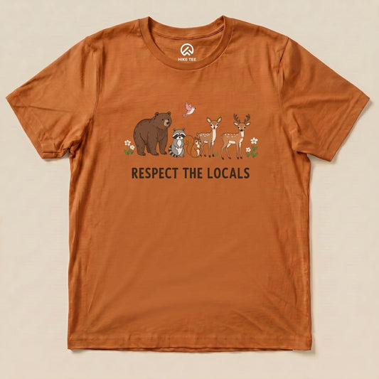 Hike Tee T-Shirt Autumn / S Respect The Locals Shirt