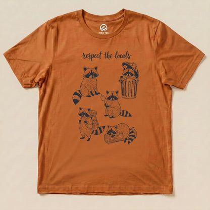 Hike Tee T-Shirt Autumn / S Respect the Raccoons