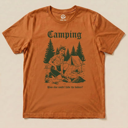Hike Tee T-Shirt Autumn / S Retro Camping Hiding Shirt