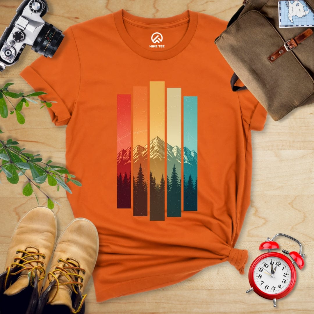 Hike Tee T-Shirt Autumn / S Retro Mountain Shirt