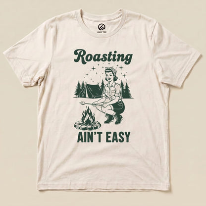 Hike Tee T-Shirt Natural / S Retro Raosting Shirt