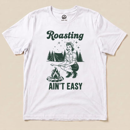 Hike Tee T-Shirt White / S Retro Raosting Shirt