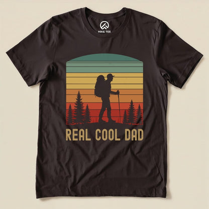 Hike Tee T-Shirt Brown / S Retro Real Cool Dad Shirt