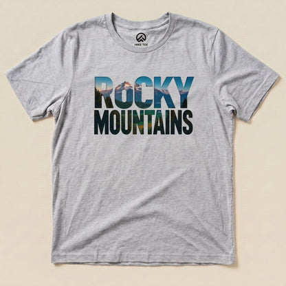 Hike Tee T-Shirt Athletic Heather / S Rocky Mountains Shirt