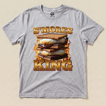 Hike Tee T-Shirt Athletic Heather / S S'mores King Camping Shirt