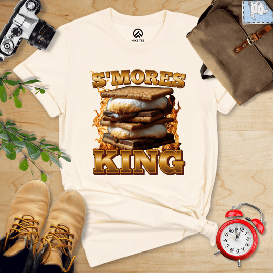 Hike Tee T-Shirt Natural / S S'mores King Camping Shirt