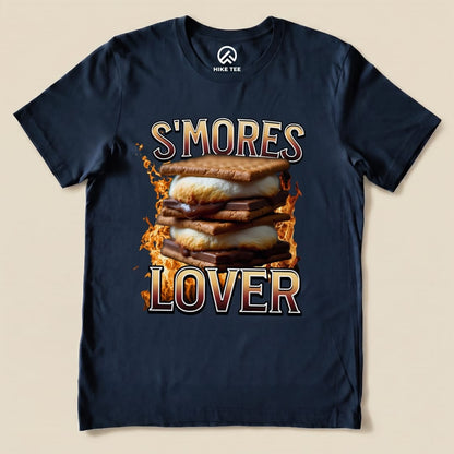 Hike Tee T-Shirt Navy / S S'mores Lover Camping Shirt