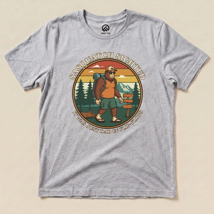 Hike Tee T-Shirt Athletic Heather / S Sasquatch Shirt