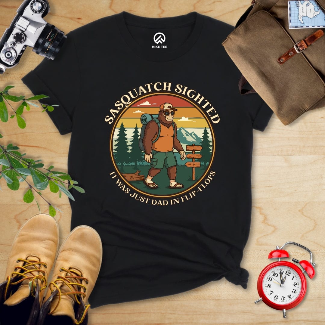 Hike Tee T-Shirt Black / S Sasquatch Shirt