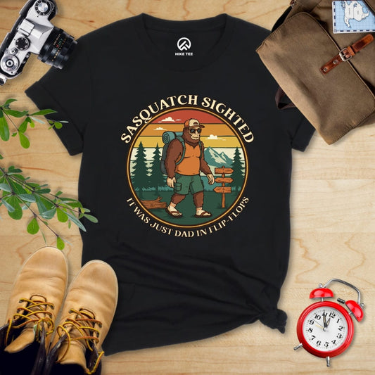 Hike Tee T-Shirt Black / S Sasquatch Shirt