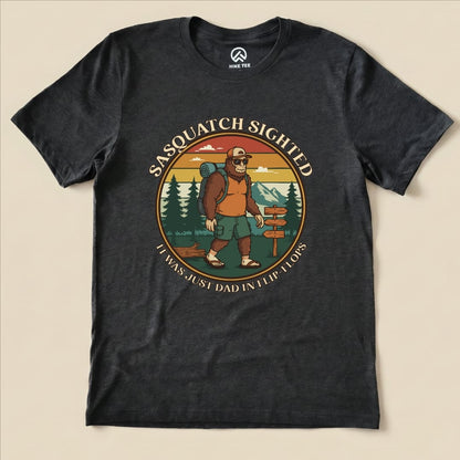 Hike Tee T-Shirt Dark Grey Heather / S Sasquatch Shirt