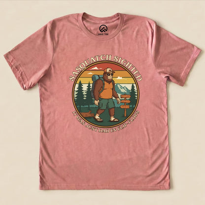 Hike Tee T-Shirt Heather Mauve / S Sasquatch Shirt