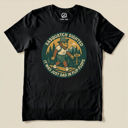Hike Tee T-Shirt Black / S Sasquatch Sighted Shirt