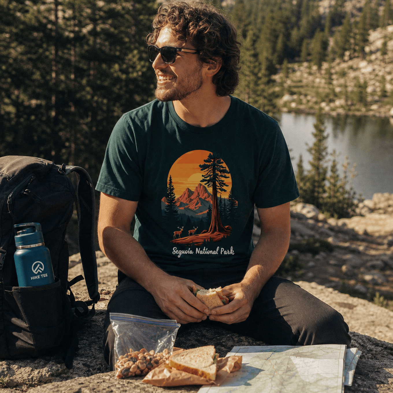 Sequoia National Park Shirt Hike Tee T-Shirt